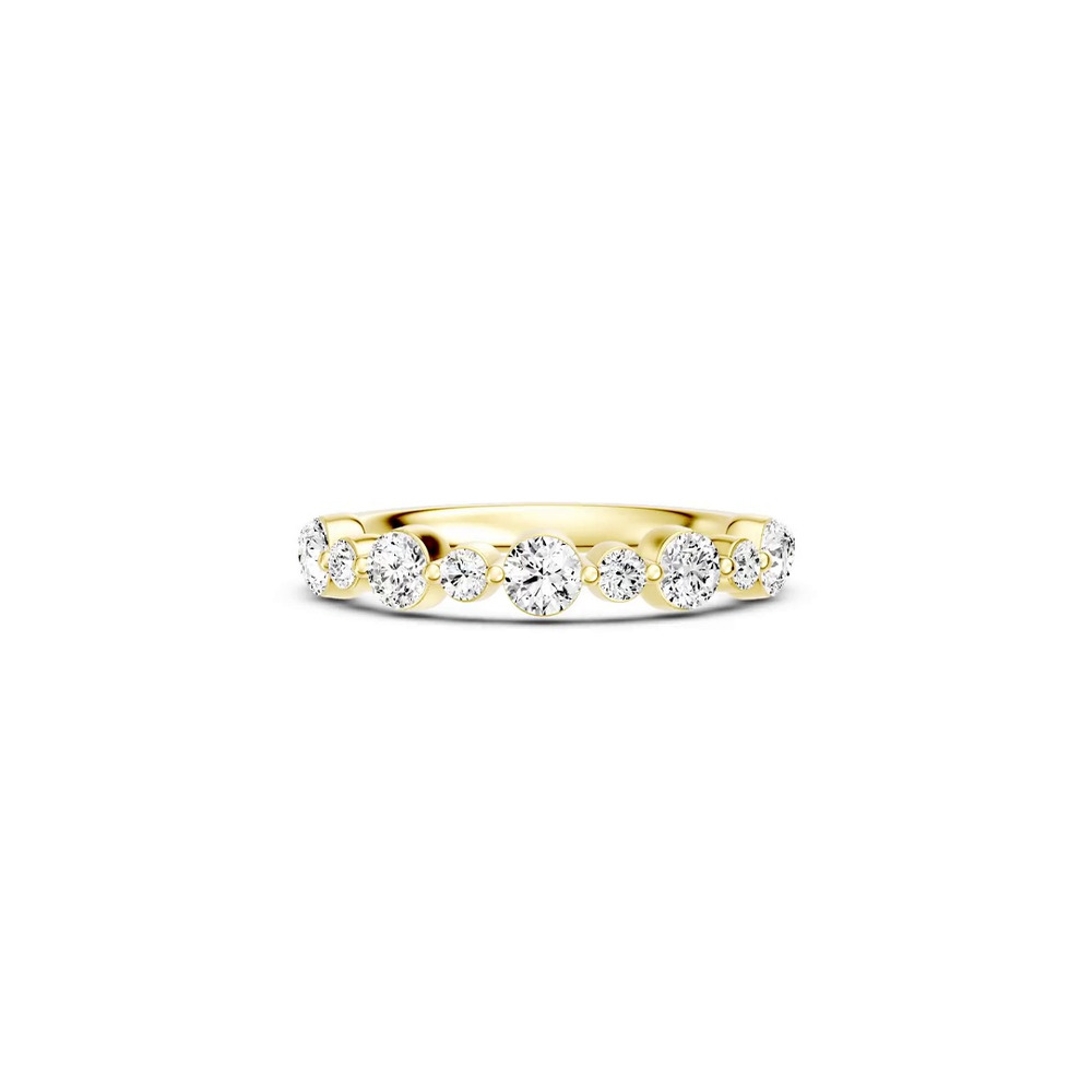 360 degree view of Classic Alternating-Sized Lab Diamond Band (1.00 ct. tw.)