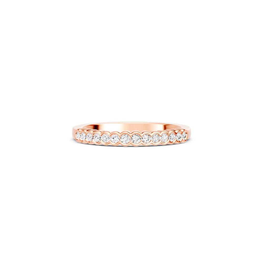 360 degree view of Classic Open Bezel Diamond Band (0.25 ct. tw.)