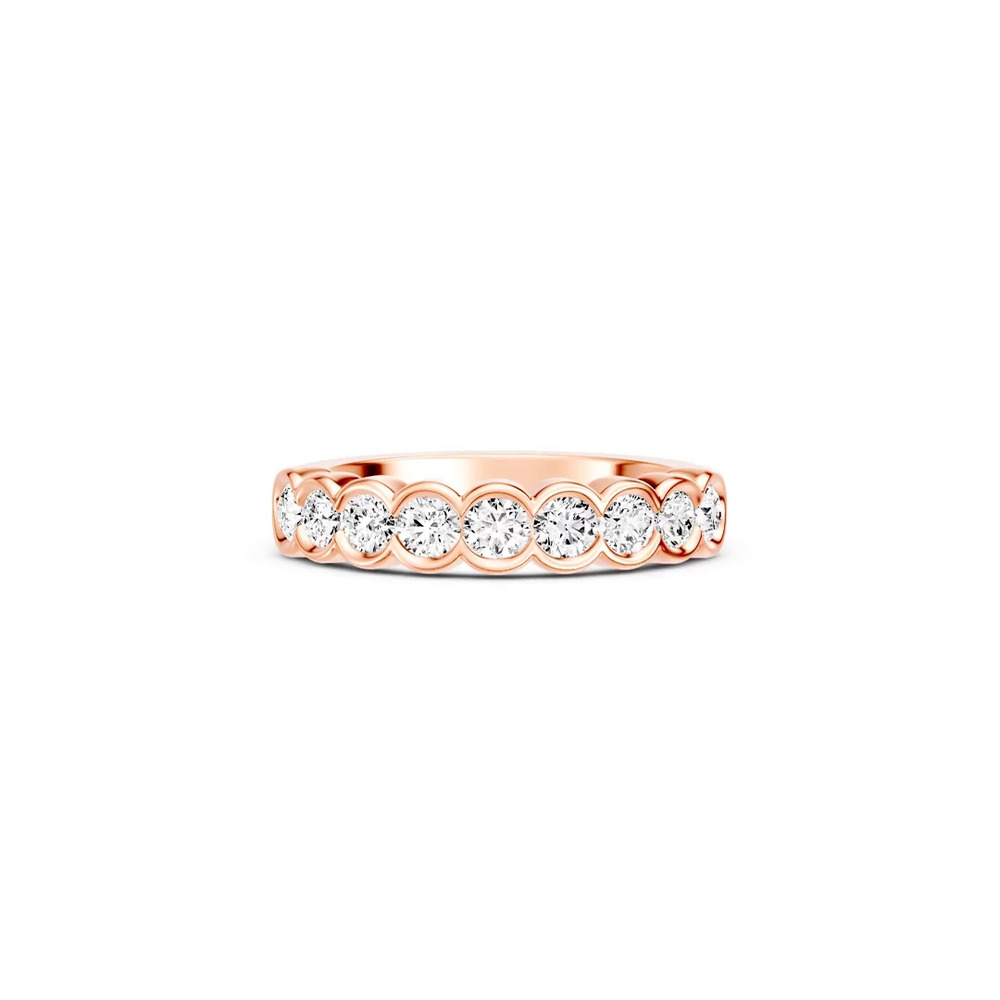360 degree view of Classic Open Bezel Diamond Band (1.00 ct. tw.)