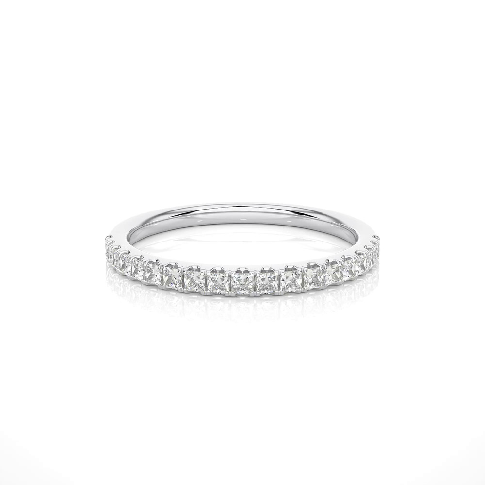 360 degree view of Princess-Cut Pavé Lab Diamond Band (.50 ct. tw.)