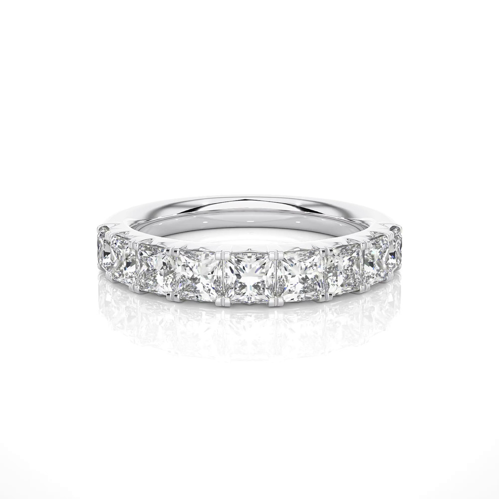 360 degree view of Princess-Cut French Pavé Diamond Band (2.00 ct. tw.)