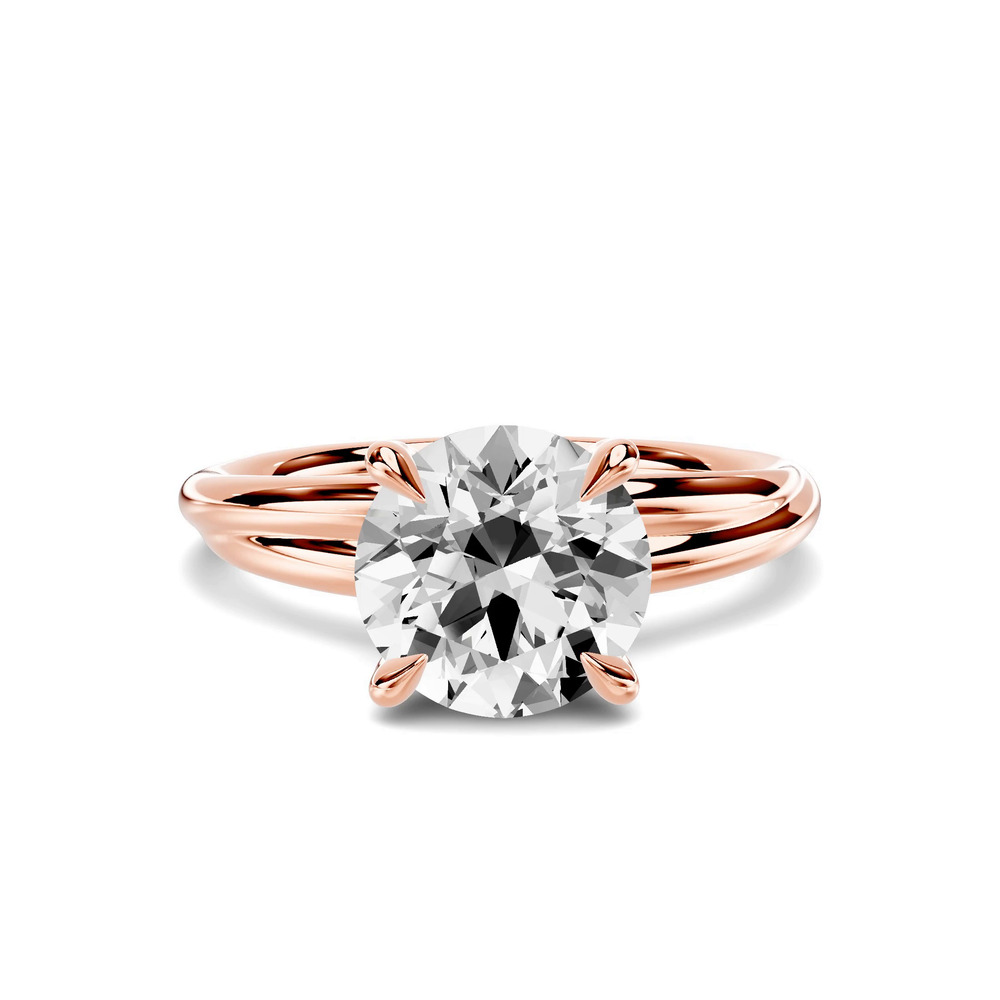 360 degree view of Avalon Crossover Solitaire Engagement Ring