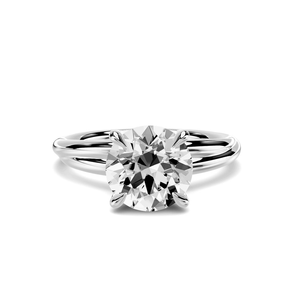 360 degree view of Avalon Crossover Solitaire Engagement Ring