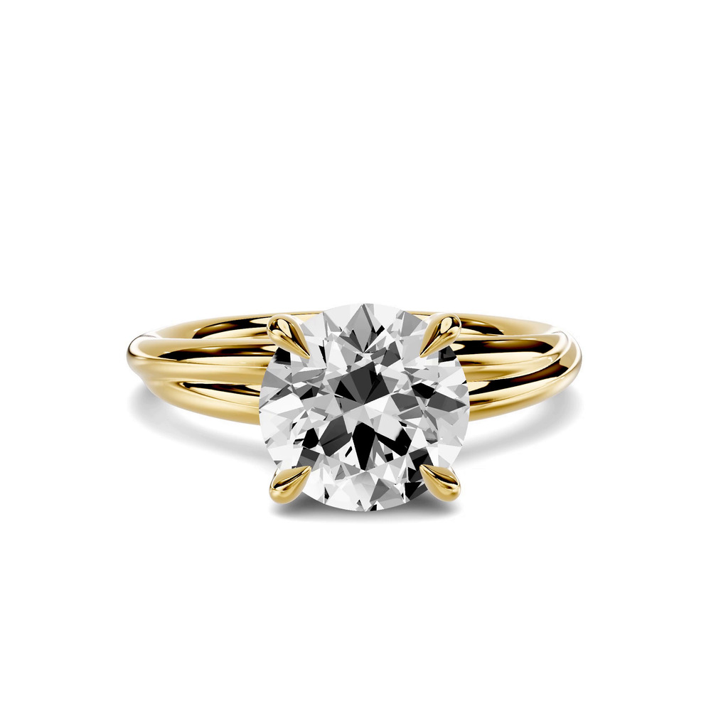 360 degree view of Avalon Crossover Solitaire Engagement Ring