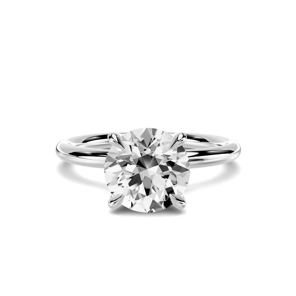 360 degree view of Elaris Diamond Collar Engagement Ring