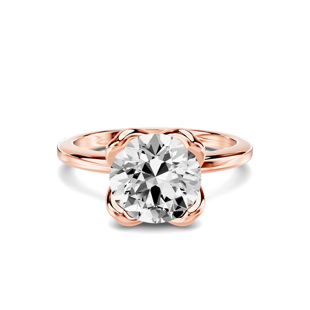 360 degree view of Petra Tulip Solitaire Engagement Ring