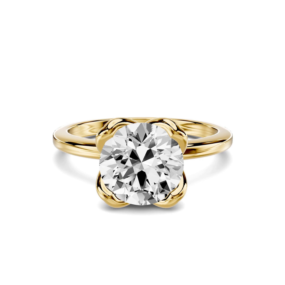 360 degree view of Petra Tulip Solitaire Engagement Ring