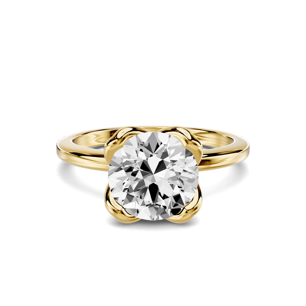 360 degree view of Petra Tulip Solitaire Engagement Ring