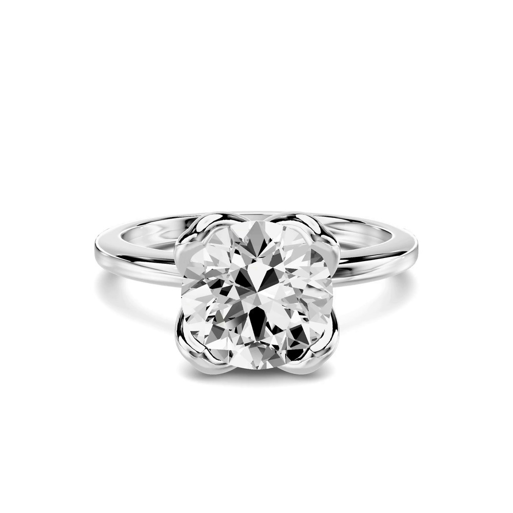 360 degree view of Petra Tulip Solitaire Engagement Ring