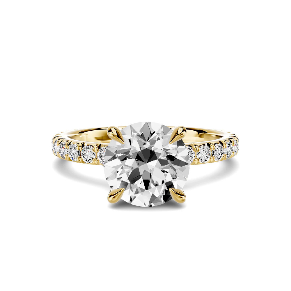 360 degree view of Lumina French Pavé Engagement Ring (1/2 ct. tw.)