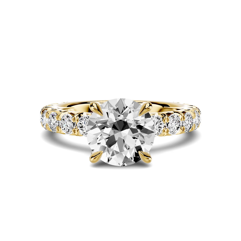 360 degree view of Lumina French Pavé Engagement Ring (1 ct. tw.)