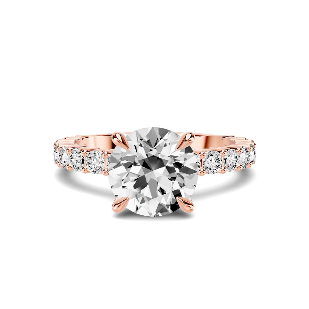 360 degree view of Aura Shared Prong Lab Engagement Ring (0.75 ct. tw.)