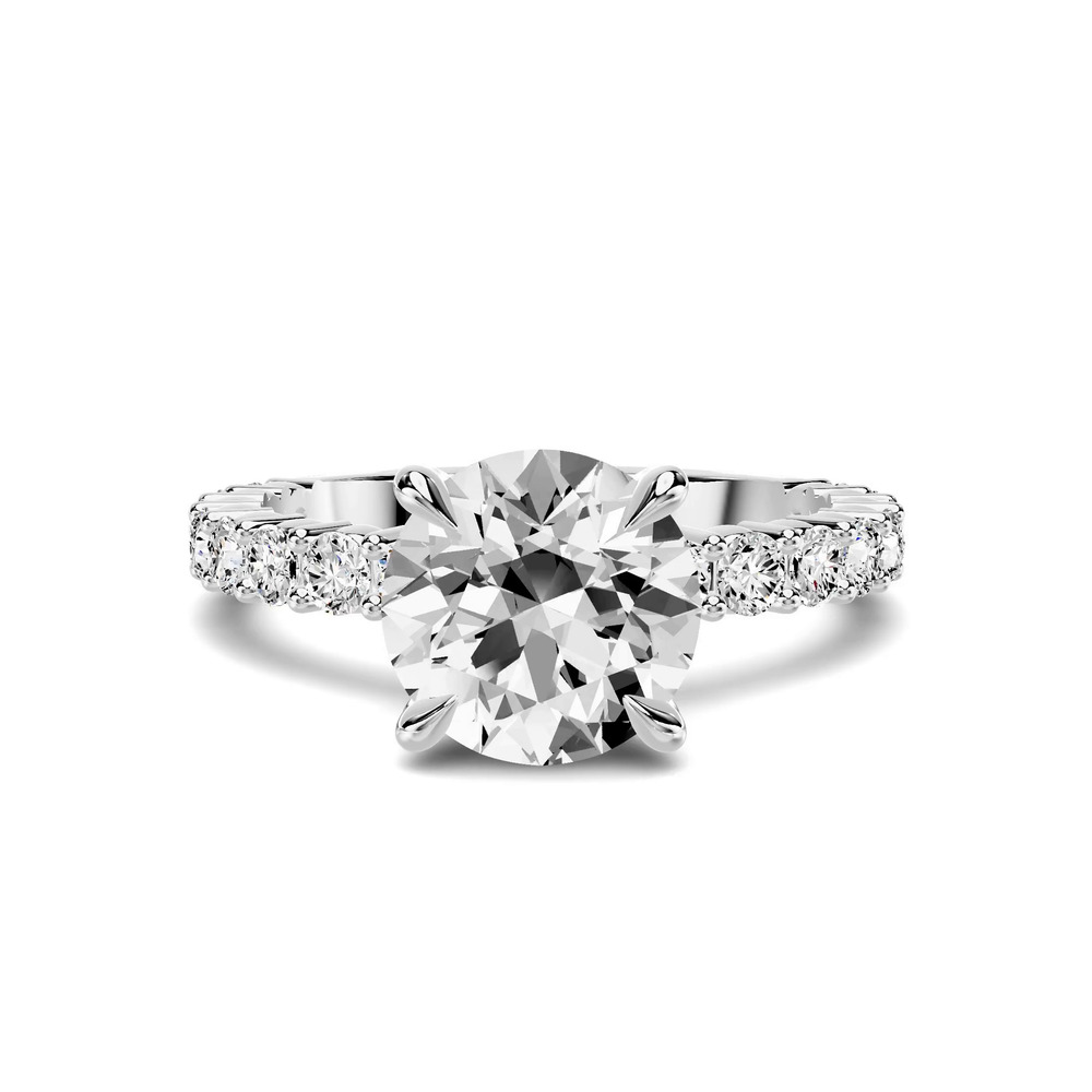 360 degree view of Aura Shared Prong Lab Engagement Ring (0.75 ct. tw.)