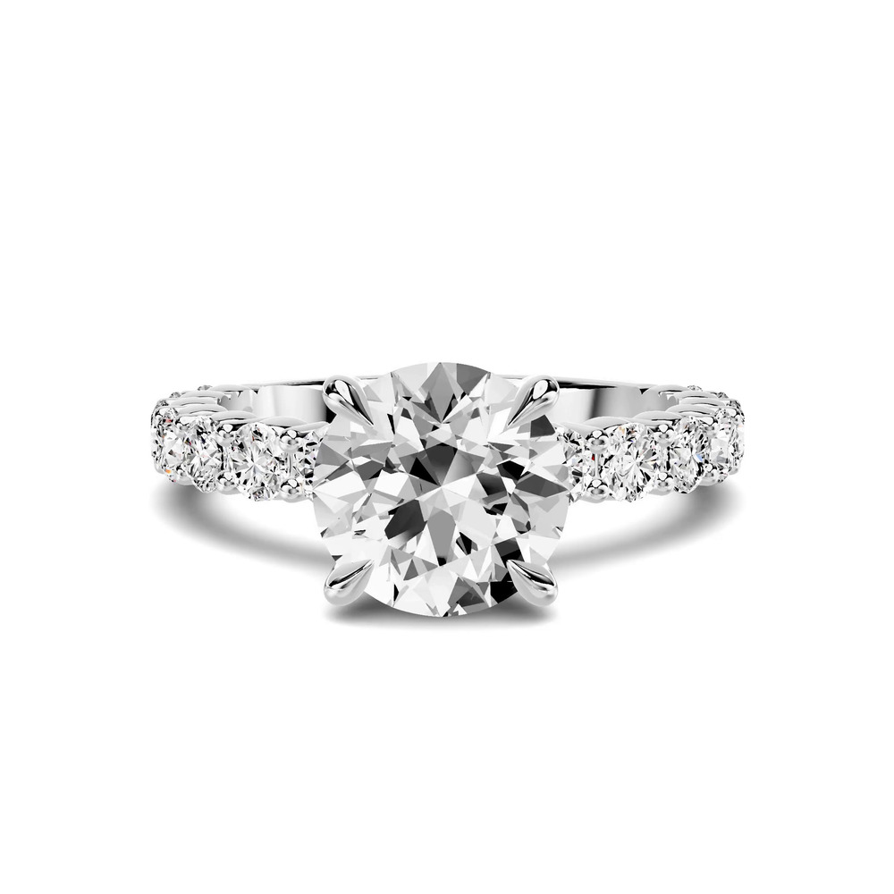 360 degree view of Aura Shared Prong Engagement Ring (1.00 ct. tw.)
