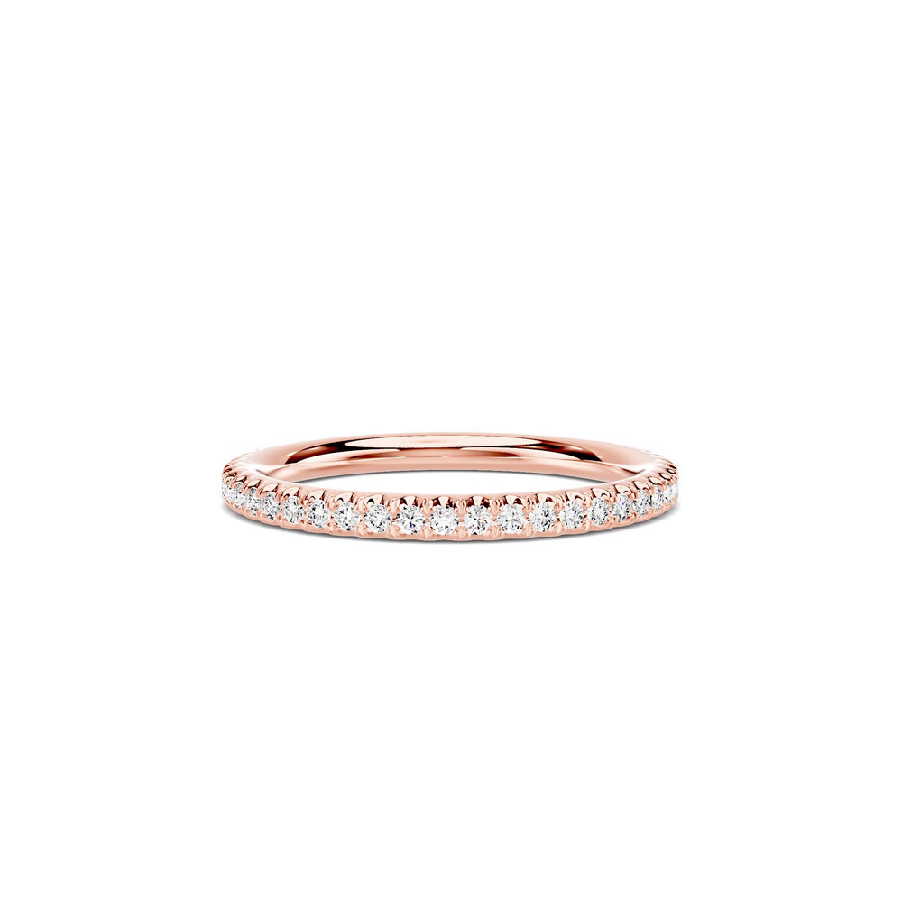 360 degree view of Avalon Pavé Band