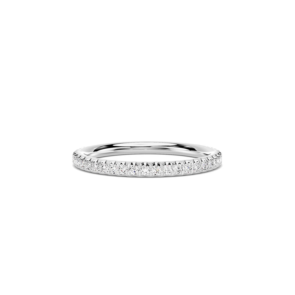 360 degree view of Avalon Pavé Band