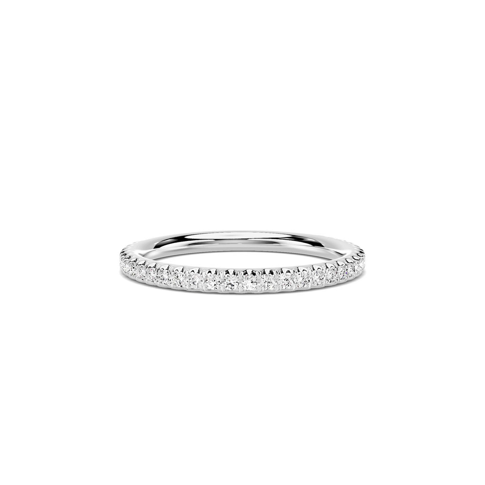 360 degree view of Avalon Classic Pavé Band