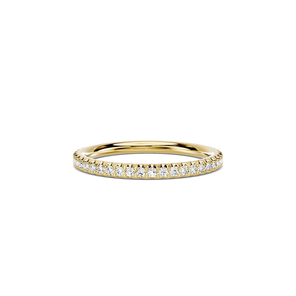 360 degree view of Avalon Classic Pavé Band