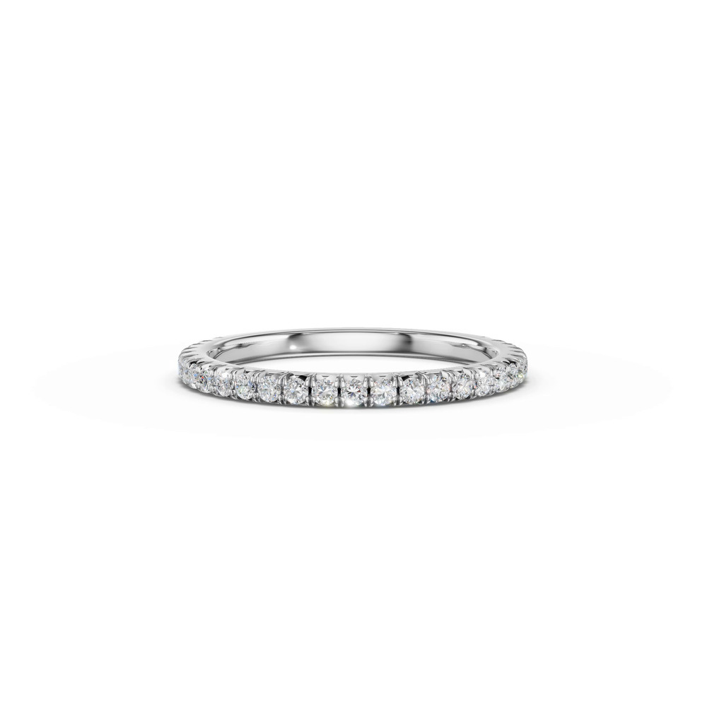 360 degree view of Lumina French Pavé Band (1/3 ct. tw.)