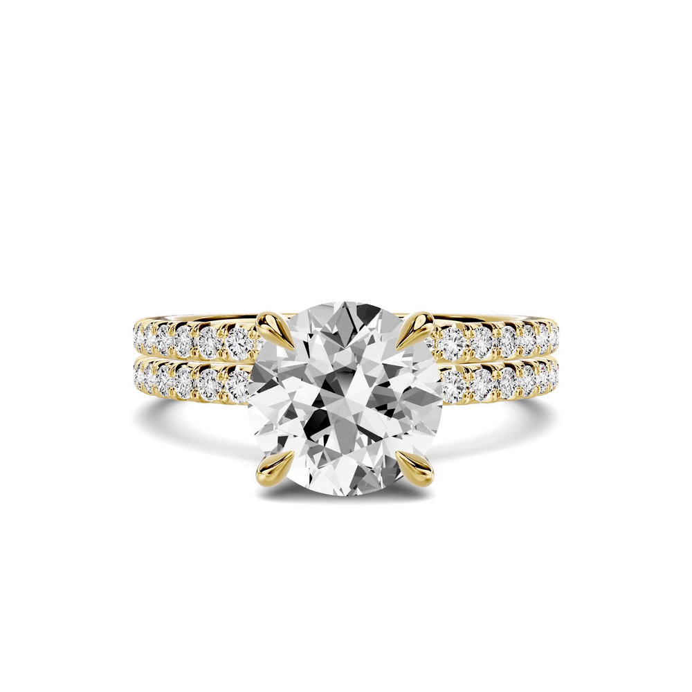 360 degree view of Lumina French Pavé Lab Band (1/3 ct. tw.)