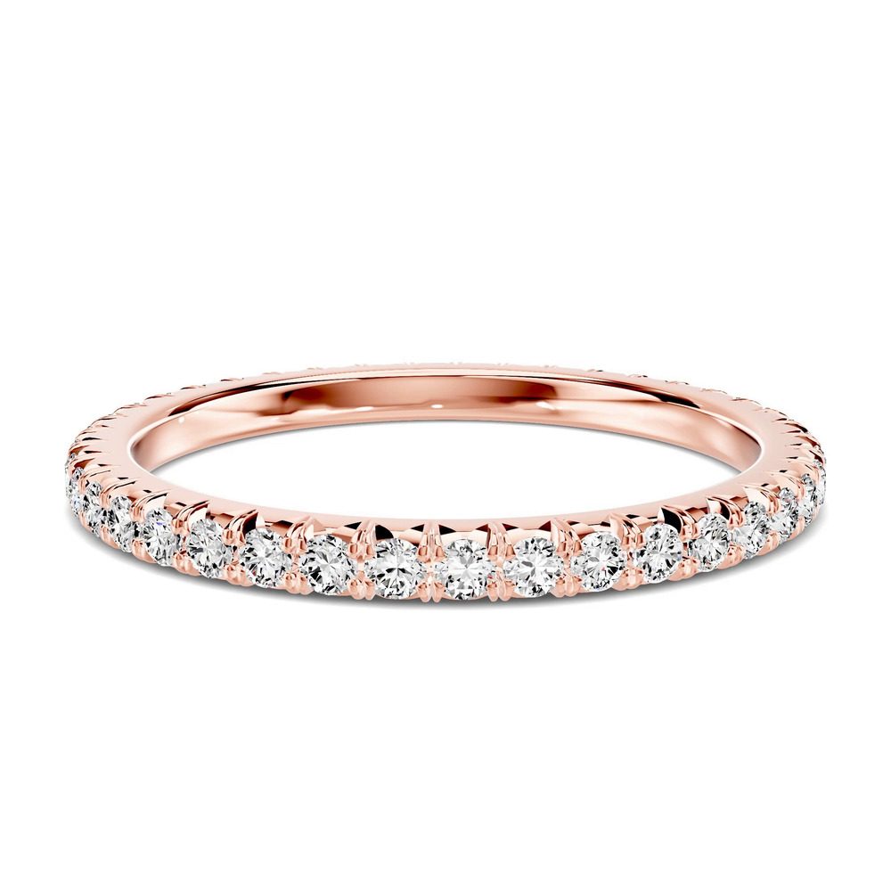 360 degree view of Lumina French Pavé Eternity Lab Band (1/2 ct. tw.)