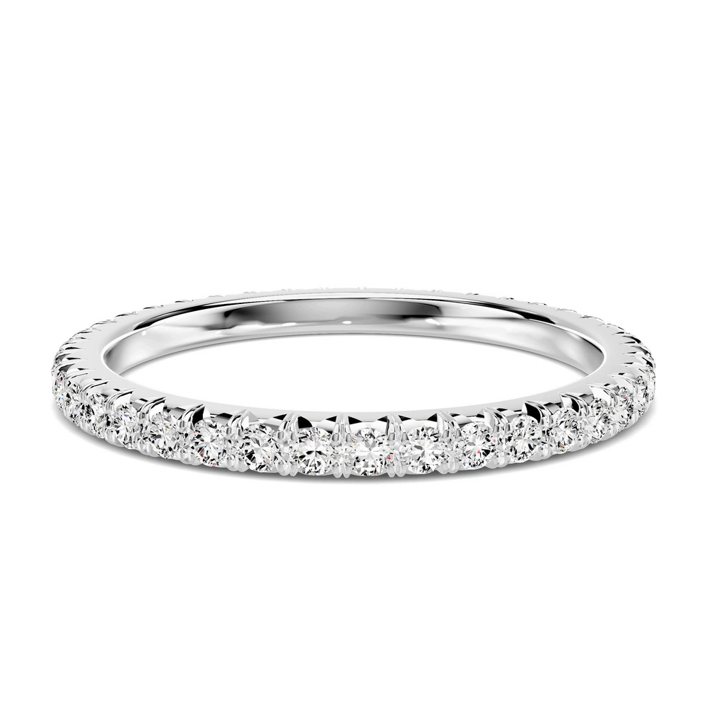 360 degree view of Lumina French Pavé Eternity Lab Band (1/2 ct. tw.)