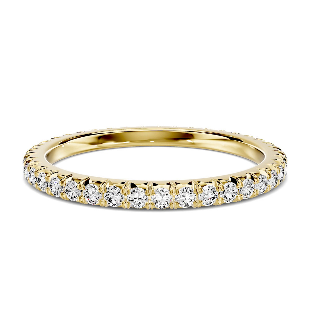360 degree view of Lumina French Pavé Eternity Lab Band (1/2 ct. tw.)