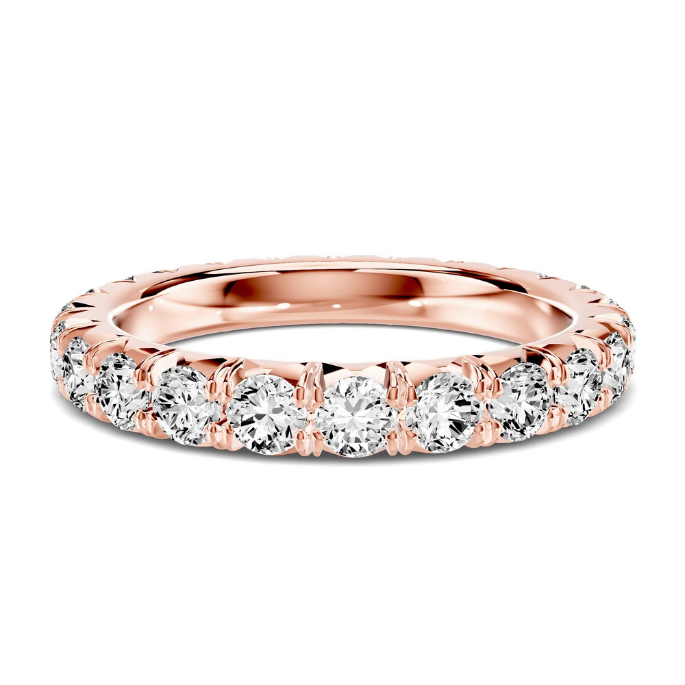 360 degree view of Lumina French Pavé Eternity Band (1.70 ct. tw.)