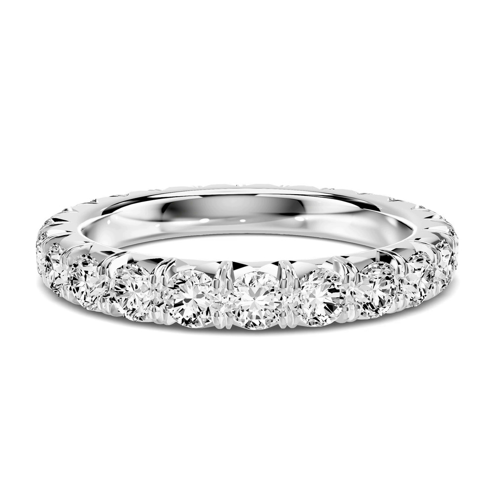 360 degree view of Lumina French Pavé Eternity Band (1.70 ct. tw.)