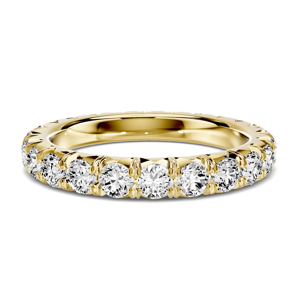 360 degree view of Lumina French Pavé Eternity Band (1.70 ct. tw.)