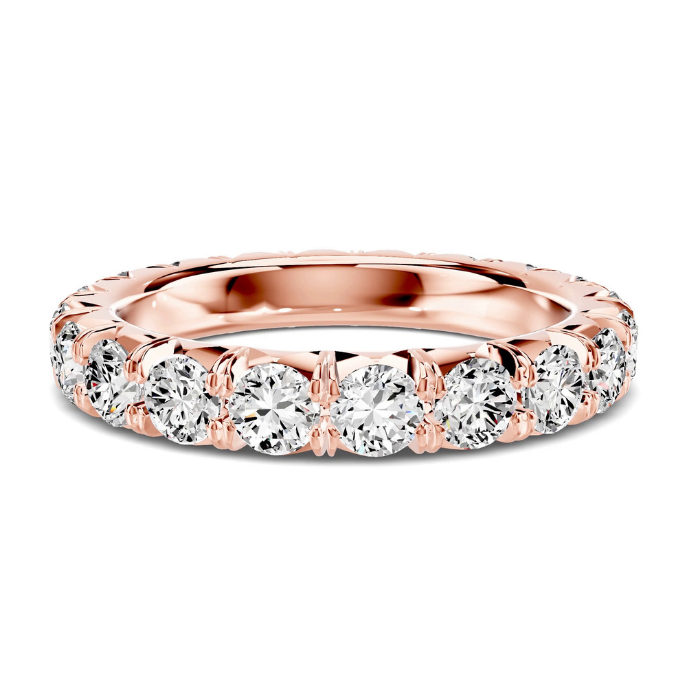 360 degree view of Lumina French Pavé Eternity Lab Band (2 ct. tw.)