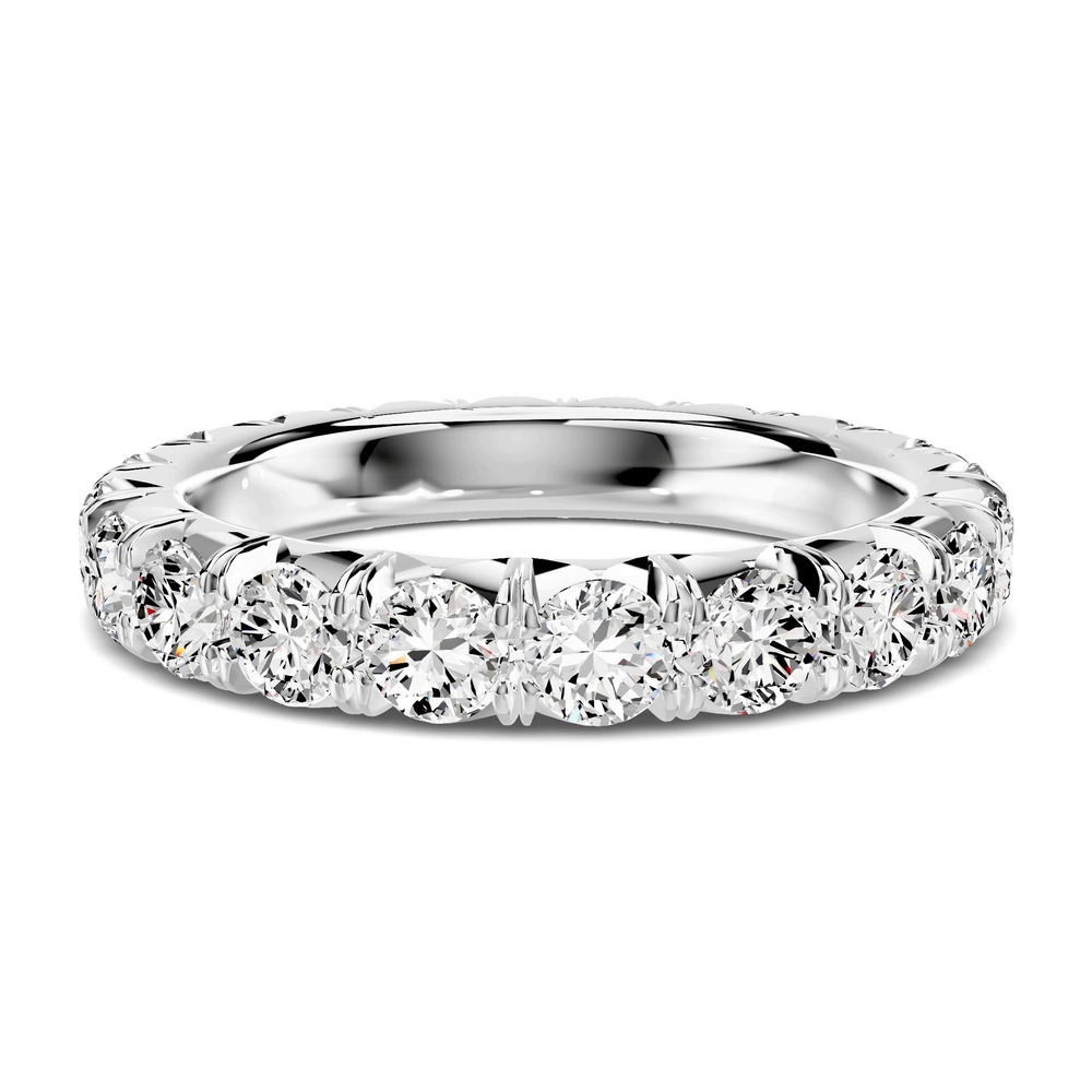 360 degree view of Lumina French Pavé Eternity Lab Band (2 ct. tw.)