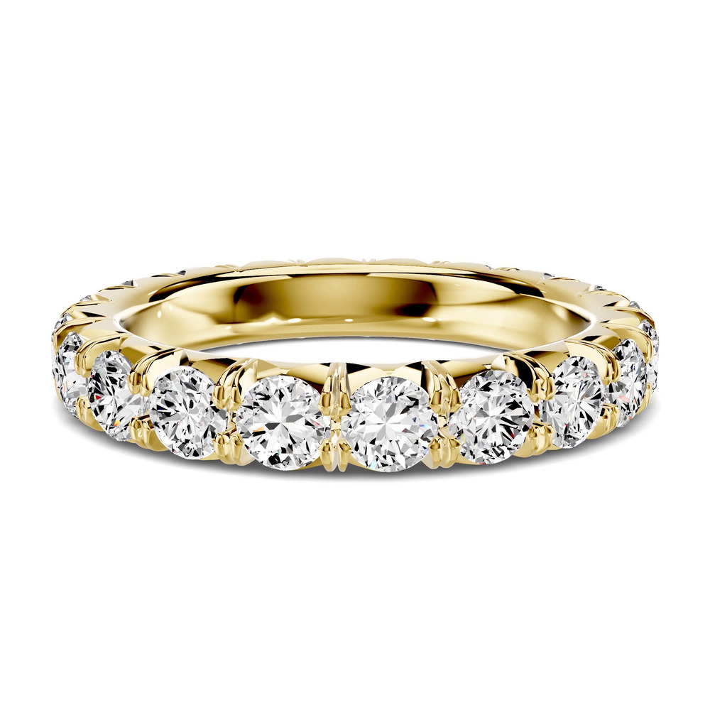 360 degree view of Lumina French Pavé Eternity Band (2 ct. tw.)