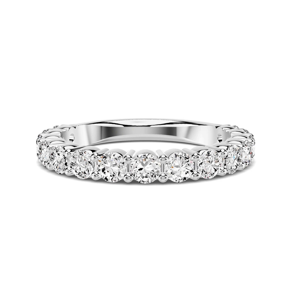 360 degree view of Aura Shared Prong Lab Band (1.00 ct. tw.)