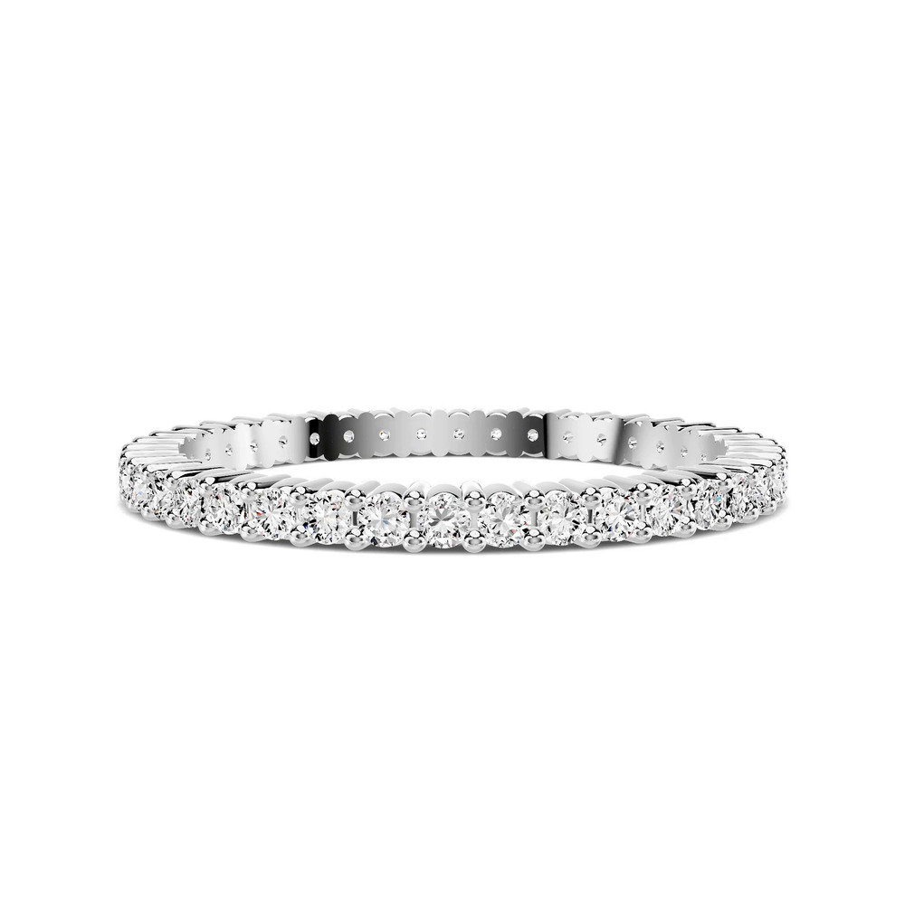 360 degree view of Aura Shared Prong Eternity Band (0.50 ct. tw.)