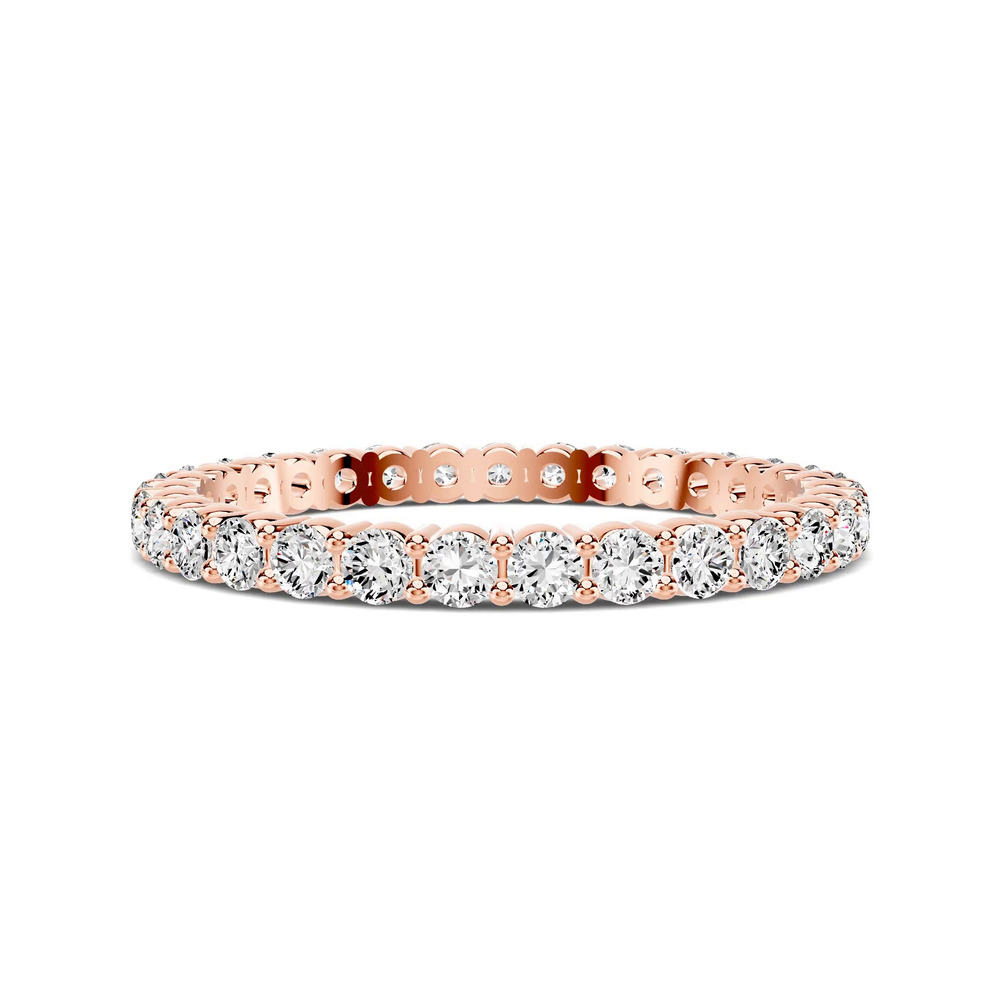 360 degree view of Aura Shared Prong Eternity Band (0.75 ct. tw.)