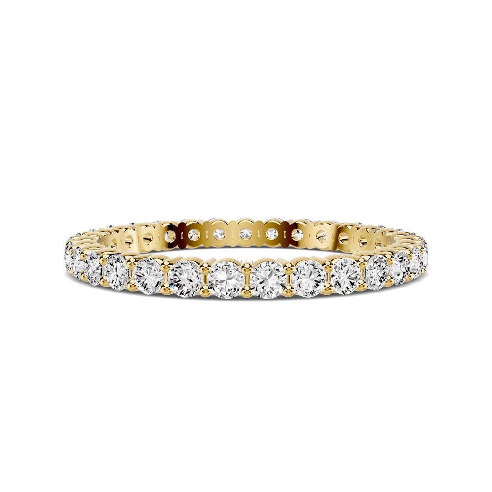 360 degree view of Aura Shared Prong Eternity Band (0.75 ct. tw.)