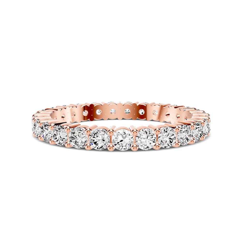 360 degree view of Aura Shared Prong Eternity Band (1.20 ct. tw.)