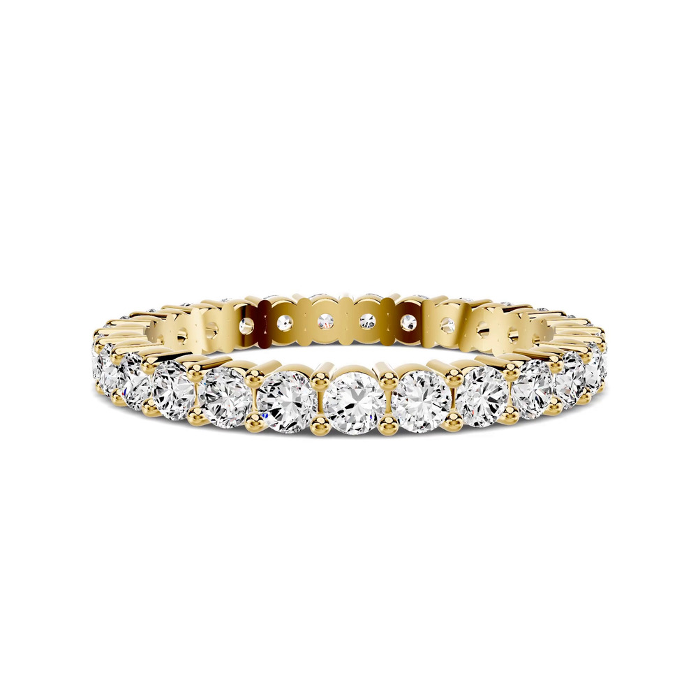 360 degree view of Aura Shared Prong Eternity Band (1.20 ct. tw.)