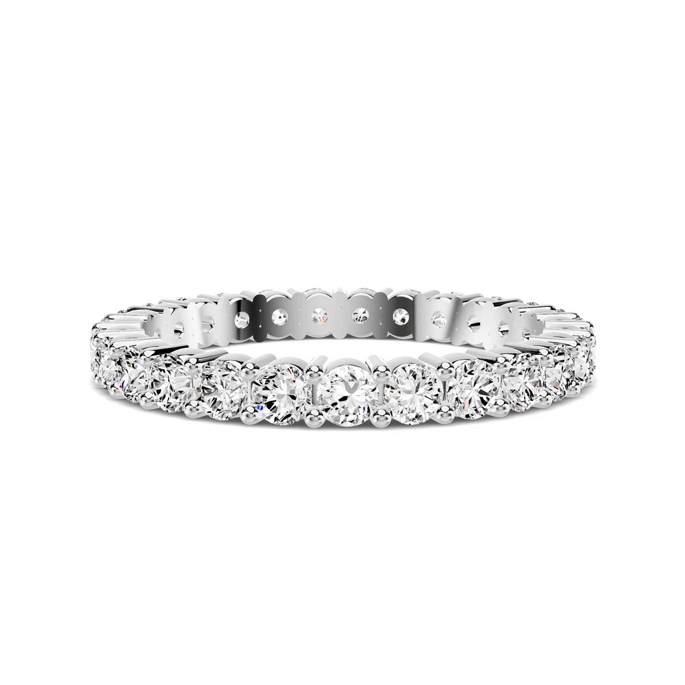 360 degree view of Aura Shared Prong Eternity Band (1.20 ct. tw.)