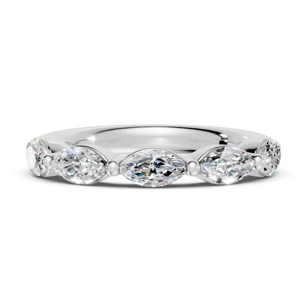 360 degree view of Marquise Five-Stone Lab Diamond Band (1.50 ct. tw.)