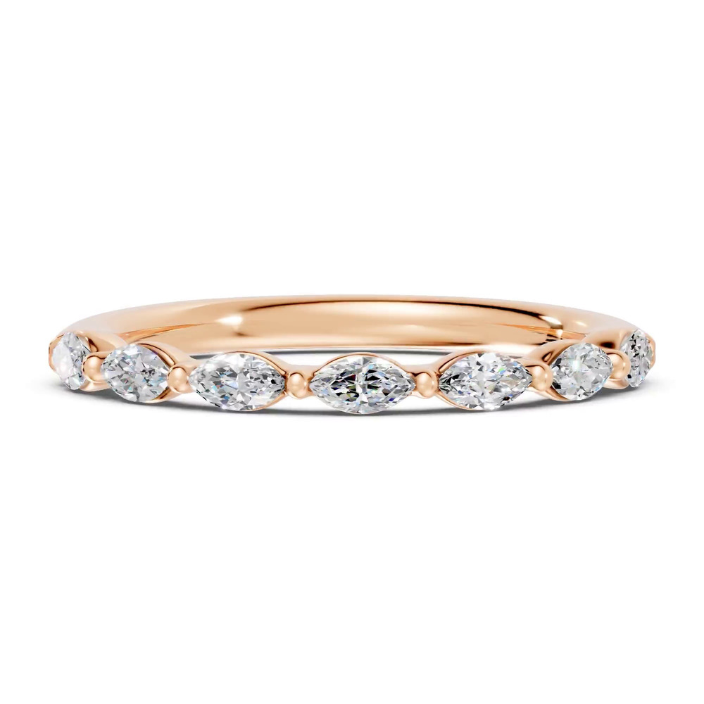 360 degree view of Marquise Seven-Stone Lab Diamond Band (0.50 ct. tw.)