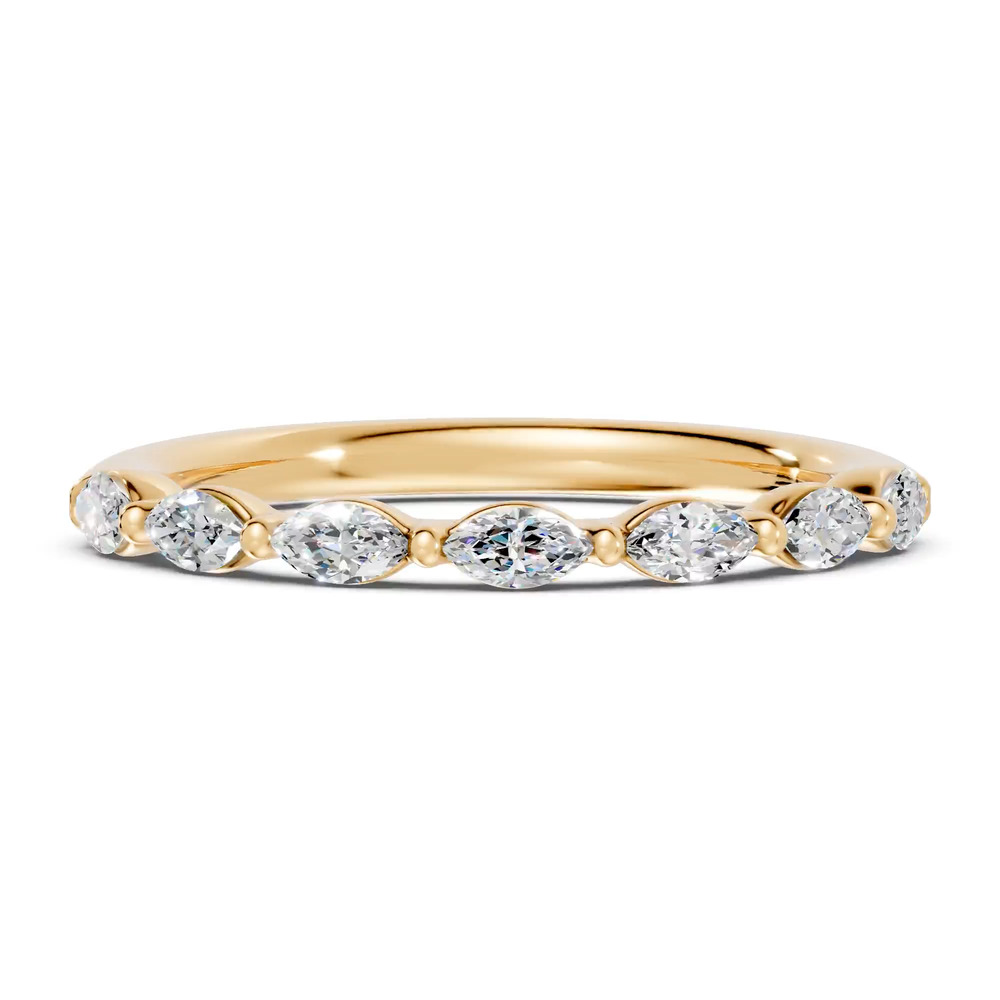 360 degree view of Marquise Seven-Stone Lab Diamond Band (0.50 ct. tw.)