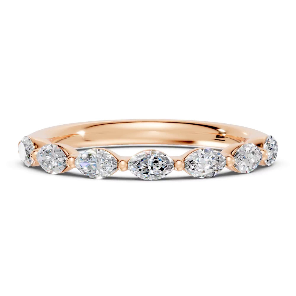 360 degree view of Marquise Seven-Stone Lab Diamond Band (0.75 ct. tw.)