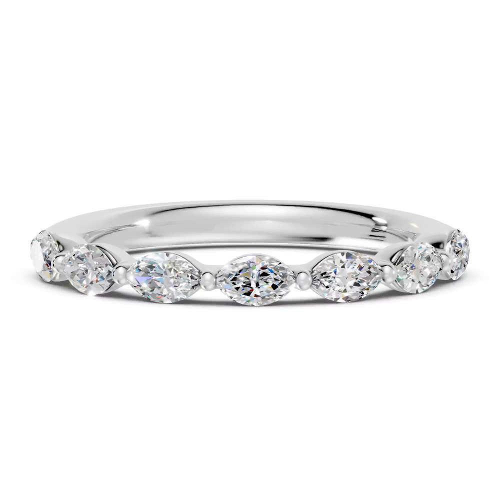 360 degree view of Marquise Seven-Stone Lab Diamond Band (0.75 ct. tw.)