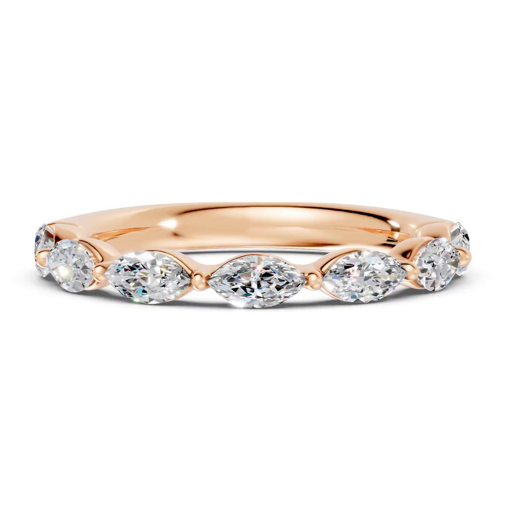 360 degree view of Marquise Seven-Stone Lab Diamond Band (1.00 ct. tw.)