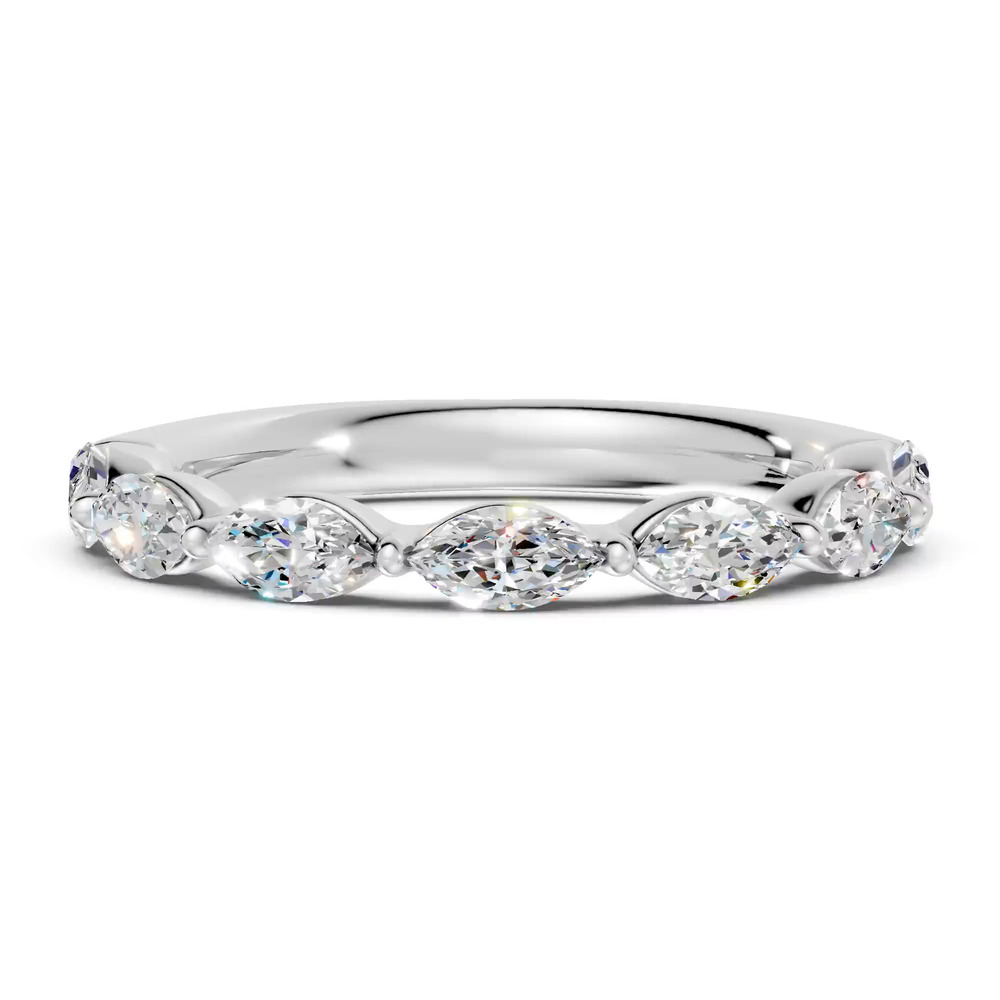 360 degree view of Marquise Seven-Stone Lab Diamond Band (1.00 ct. tw.)