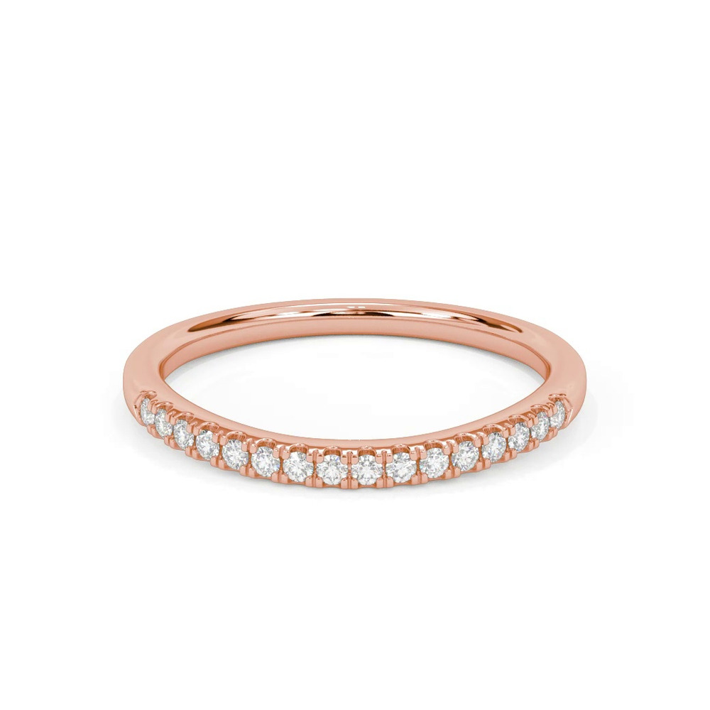 360 degree view of Sky Classic Diamond Wedding Band