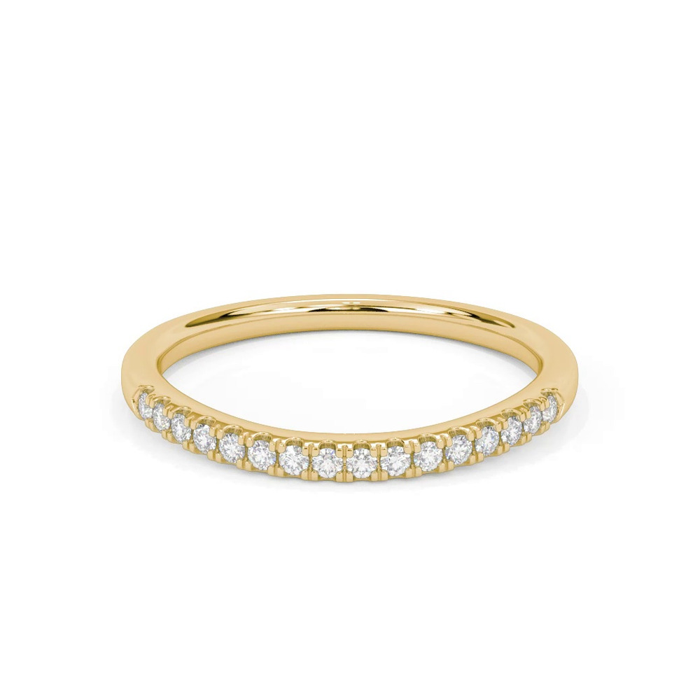 360 degree view of Sky Classic Diamond Wedding Band