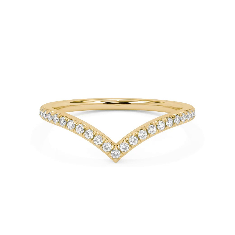 360 degree view of Becky Pavé Diamond V-Band